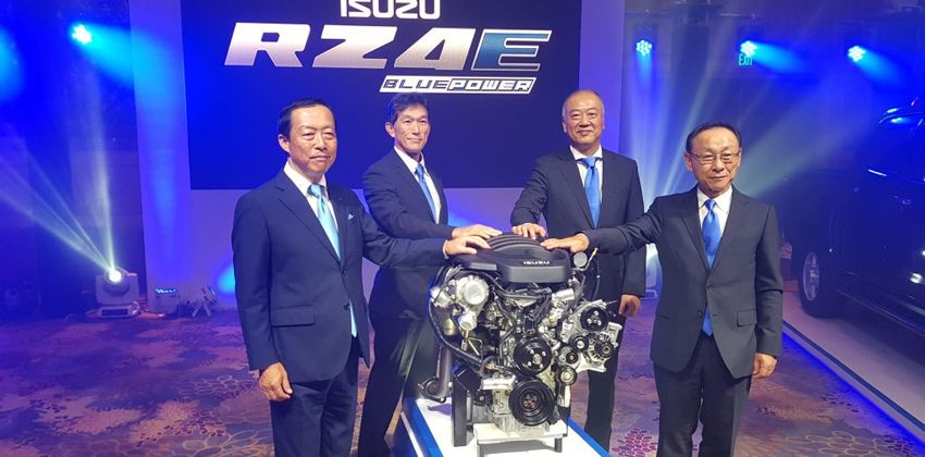 Isuzu RZ4E-TC 1.9-litre Ddi BluePower diesel turbo engine