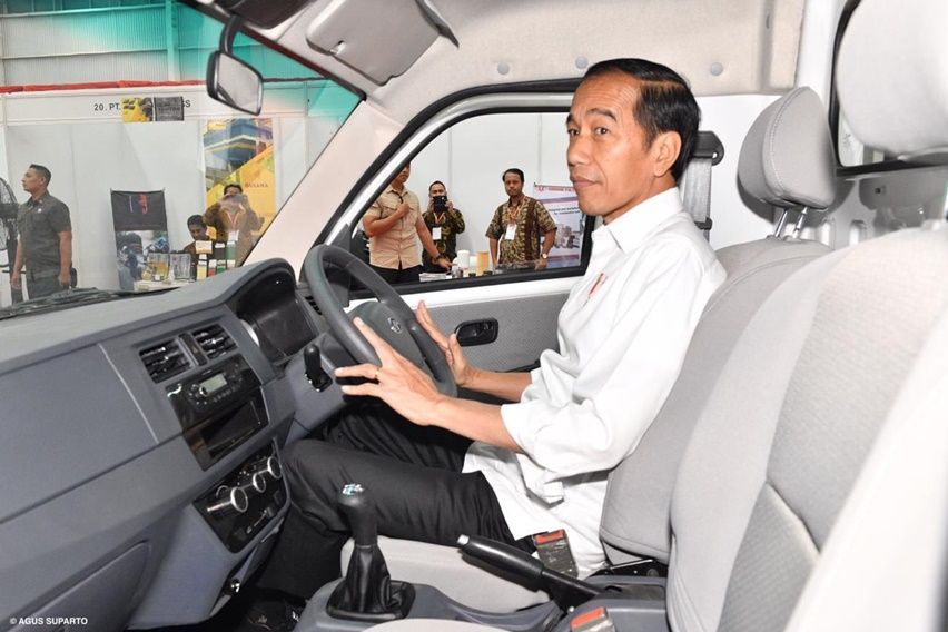 IIMS 2023: Jokowi Sebut Esemka Bima EV Bisa Untungkan Rakyat