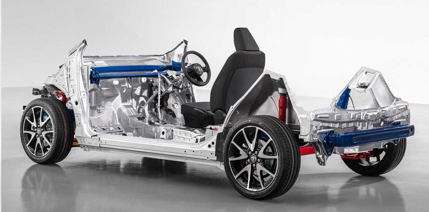  Toyota GA-B platform rear