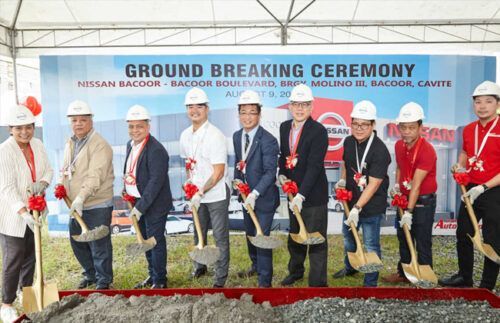 Nissan kick starts the construction of its first-ever dealership in Bacoor
