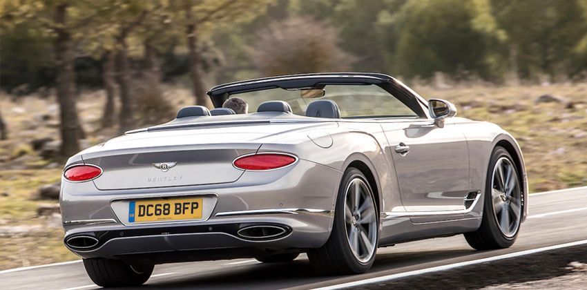 2020 Bentley Continental GT rear
