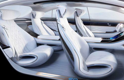 Mercedes-Benz reveals interior images of the EQ concept 