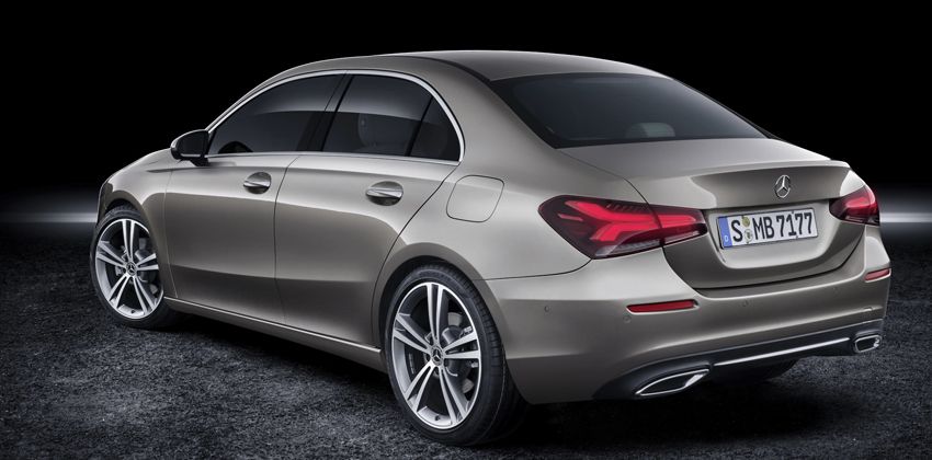 2020 A-Class Sedan Rear
