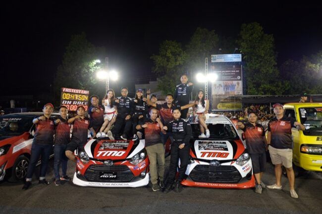 Pakai Agya, Pembalap TTI Puncaki Podium MLD SPOT Auto Gymkhana 2019 Pakai Agya, Pembalap TTI Puncaki Podium MLD SPOT Auto Gymkhana 2019