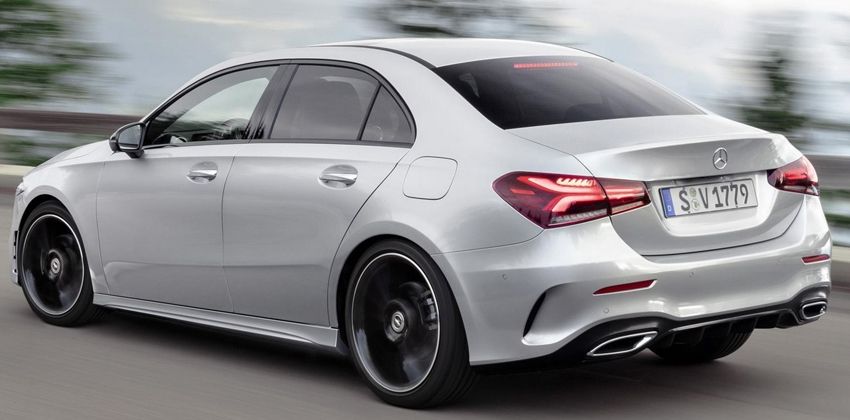 2020 Mercedes-Benz A-Class Sedan rear