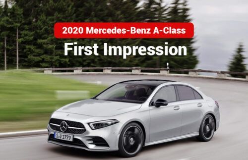 2020 Mercedes-Benz A-Class Sedan: First impression