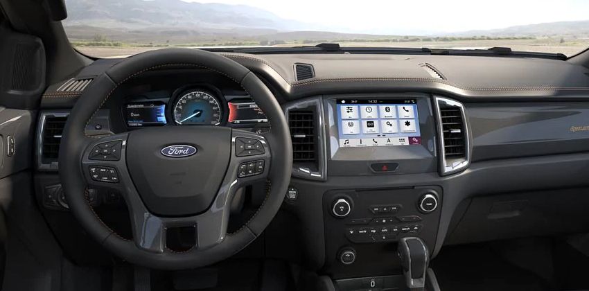 Ford Ranger dashboard