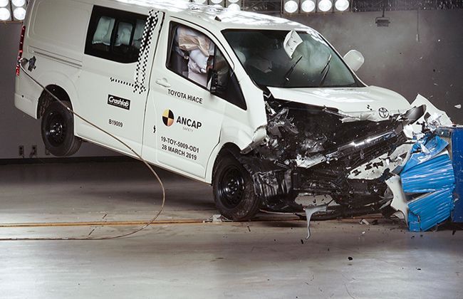 2020 Toyota Hiace grabs a perfect 5-star ASEAN NCAP safety rating