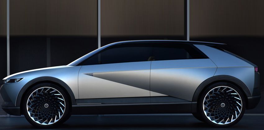 Hyundai 45 EV Concept side