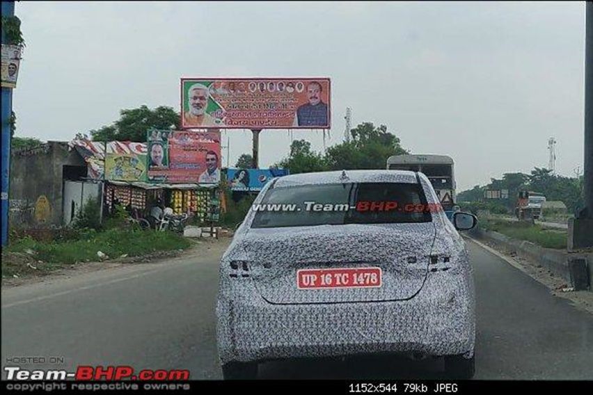 spy shot honda city