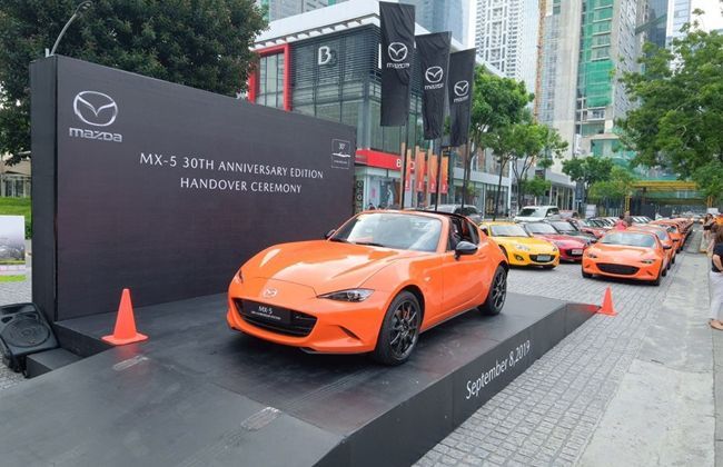 10 of the 30 Mazda MX-5 30th Anniversary Edition are in the PH