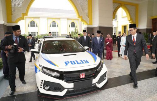 Honda Civic Type R gifted to His Majesty Agong 