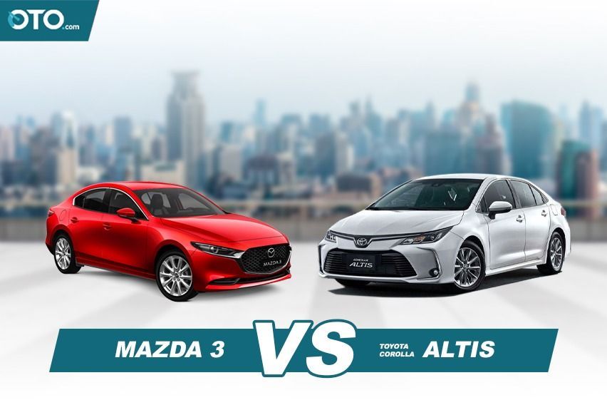 Toyota Corolla Altis 1.8 V vs Mazda3 Sedan, Apakah Sebanding?