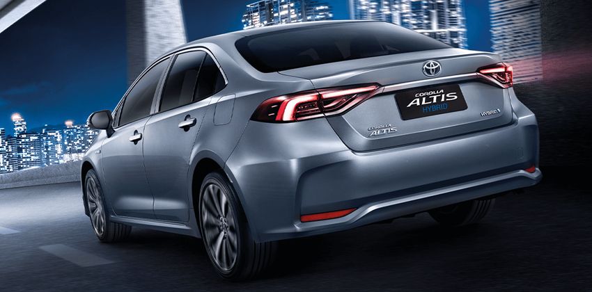 2020 Corolla Altis Rear