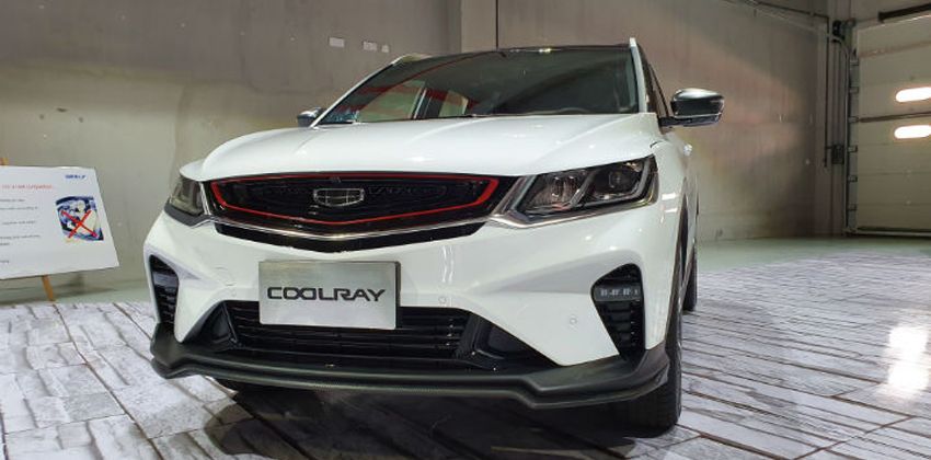 2020 Geely Coolray front