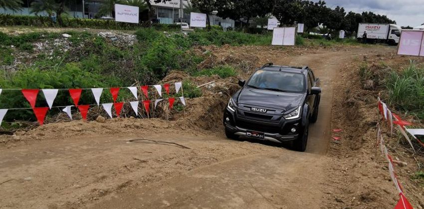 D-Max test drive event
