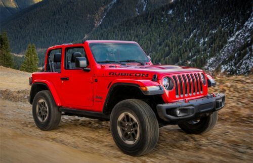 Jeep says muscle cars are frequently being traded in for Wrangler	