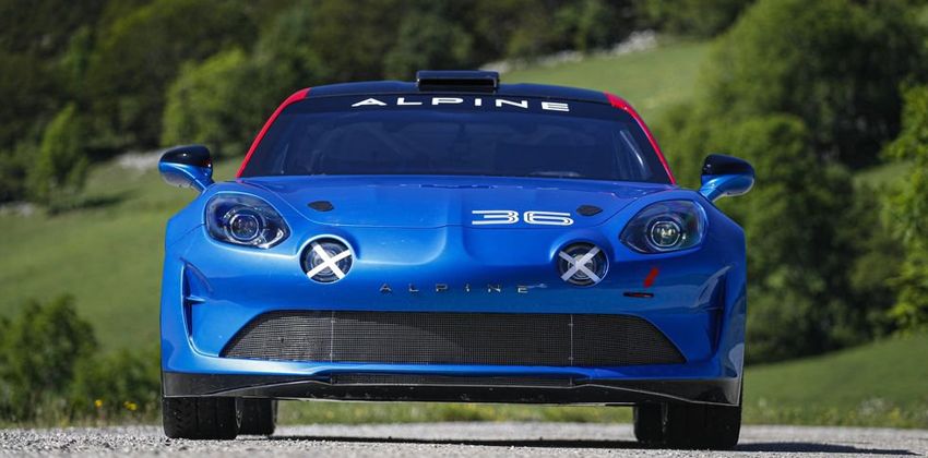 Alpine A110 Rally Front