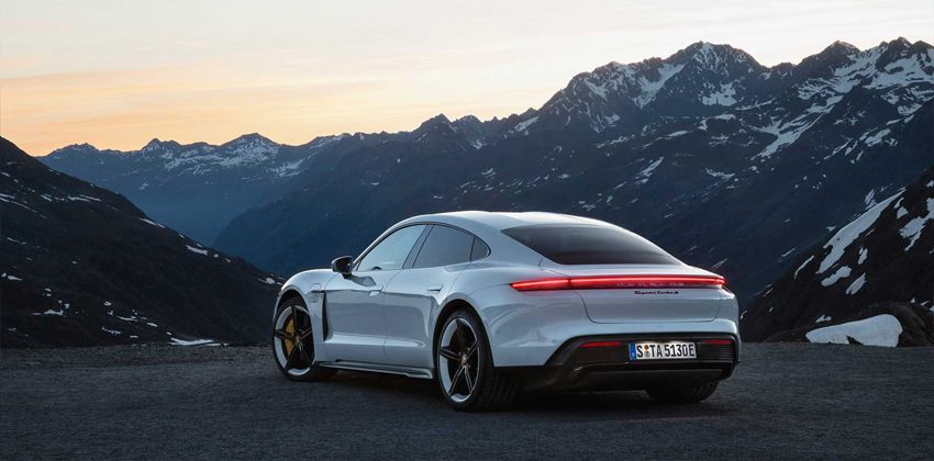 Porsche Taycan Rear