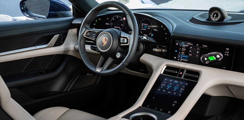 Porsche Taycan Cabin