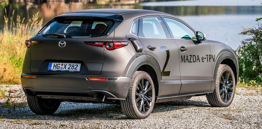 Mazda e-TPV rear