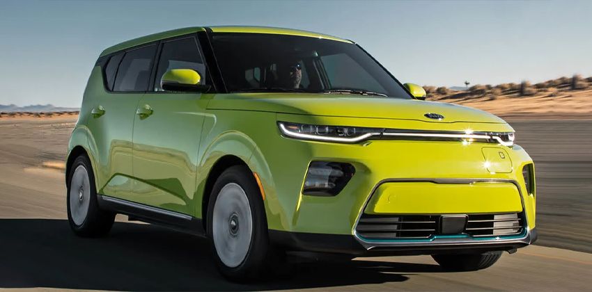 Kia electric car front