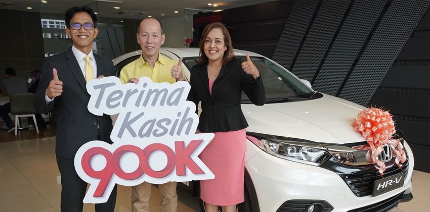 Lim Hong Ngee winner of Honda 900k campaign