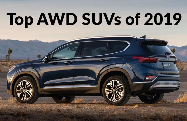 Top 5 AWD SUVs of 2019