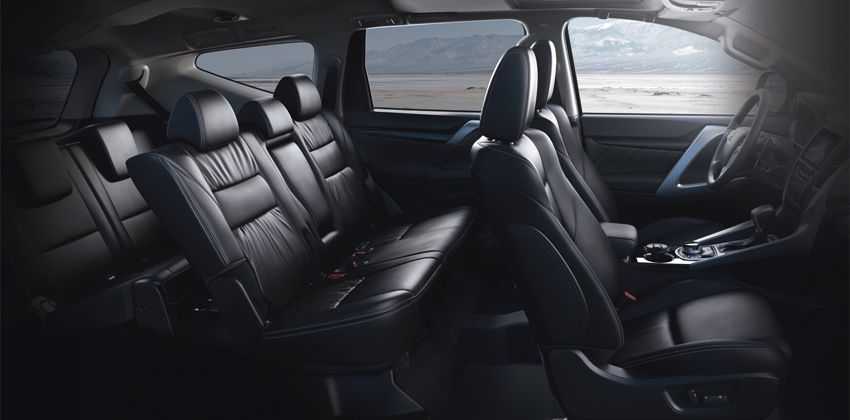 Mitsubishi Montero Sport space