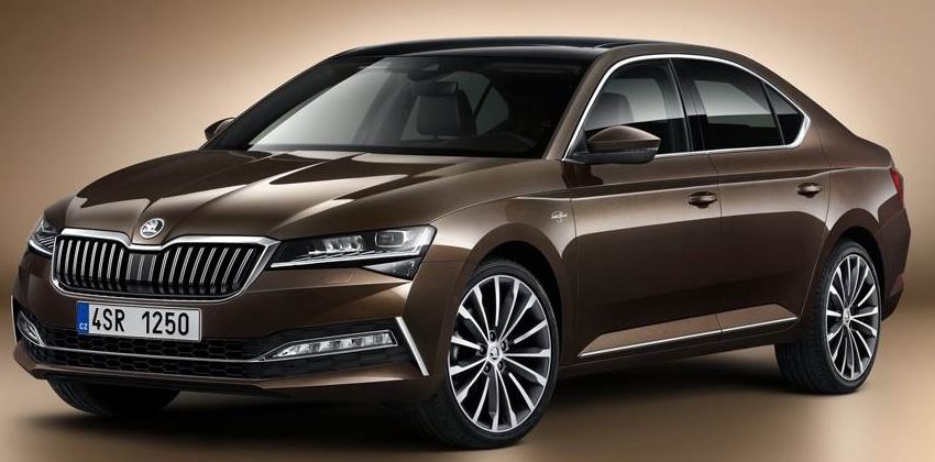 2020 Skoda Superb front