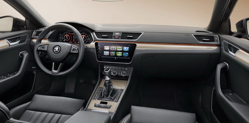 Skoda Superb cabin