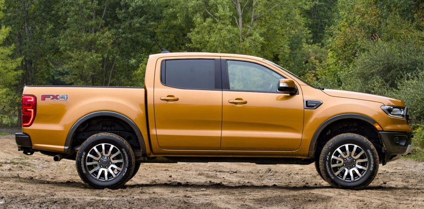Ford Ranger side rear