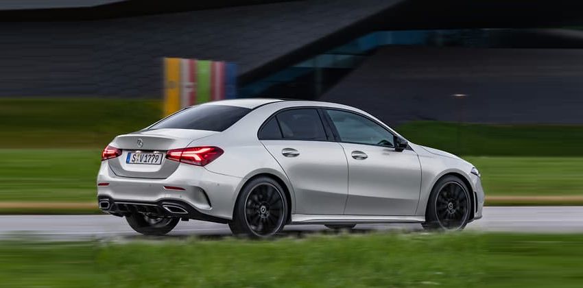 Mercedes Benz A-class side rear