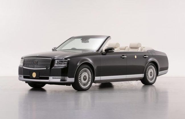 Custom-made Toyota Century Convertible for Japan’s new emperor