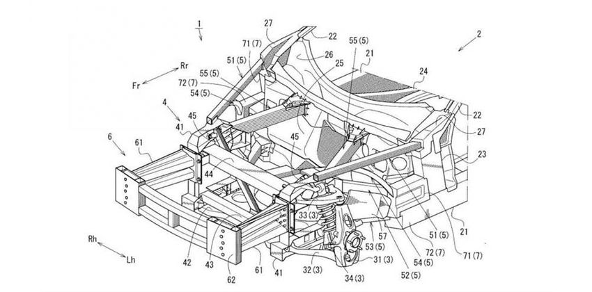 Mazda RX-9 chassis design
