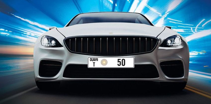 Dubai number plates auction