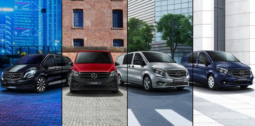 Mercedes-Benz Vito Sport lineup
