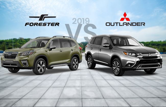 2019 Subaru Forester vs. Mitsubishi Outlander - Which one should you buy?