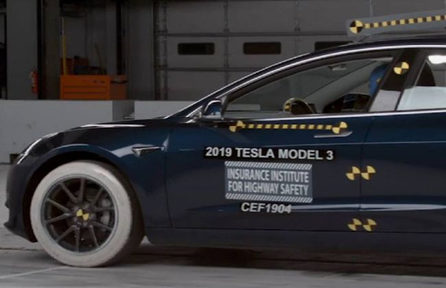 2019 Tesla Model 3 earned IIHS Top Safety Pick Plus tag