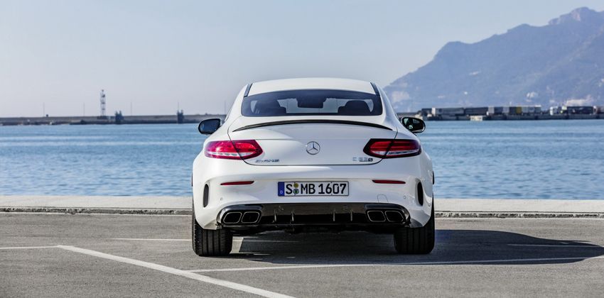 Mercedes AMG side rear