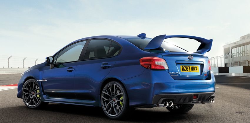Final edition WRX STI rear