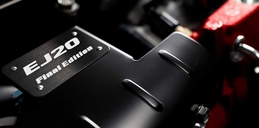 Final edition WRX STI engine