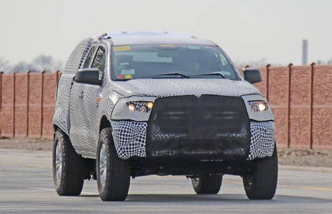 Ford Baby Bronco spy shots revealed