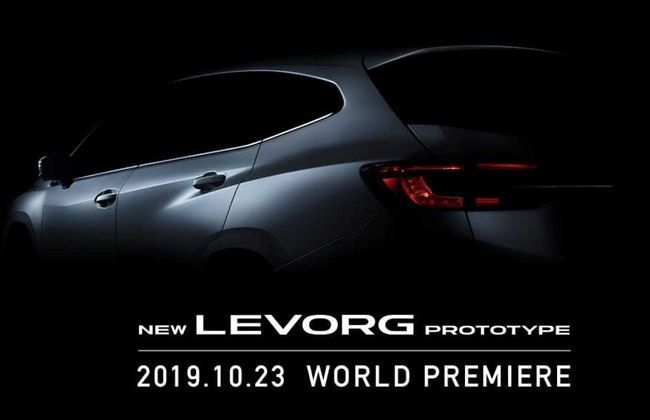 Subaru Levorg prototype teased ahead of Tokyo debut 