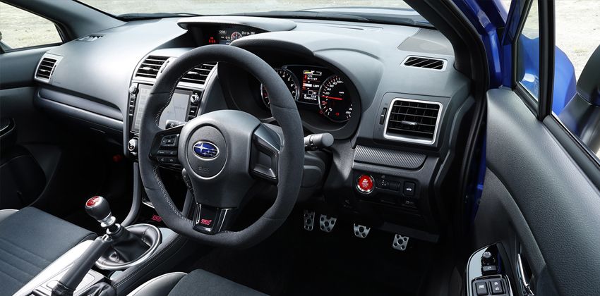 WRX STI Cabin