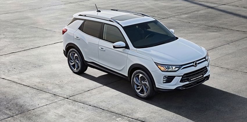 Ssangyong Korando front