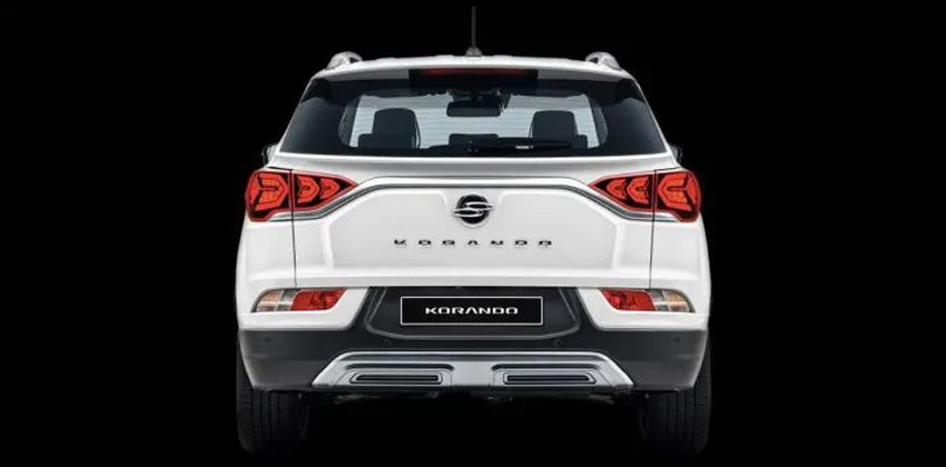 Ssangyong Korando rear