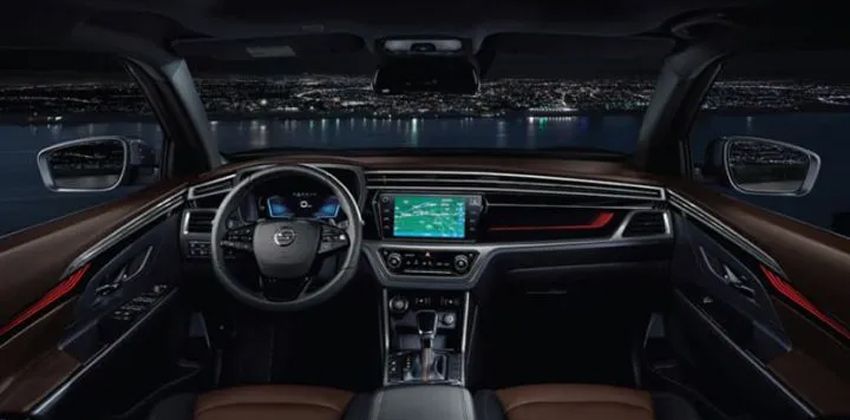 Ssangyong Korando cabin