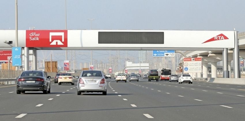Salik tags placement warnings announced by RTA in Dubai