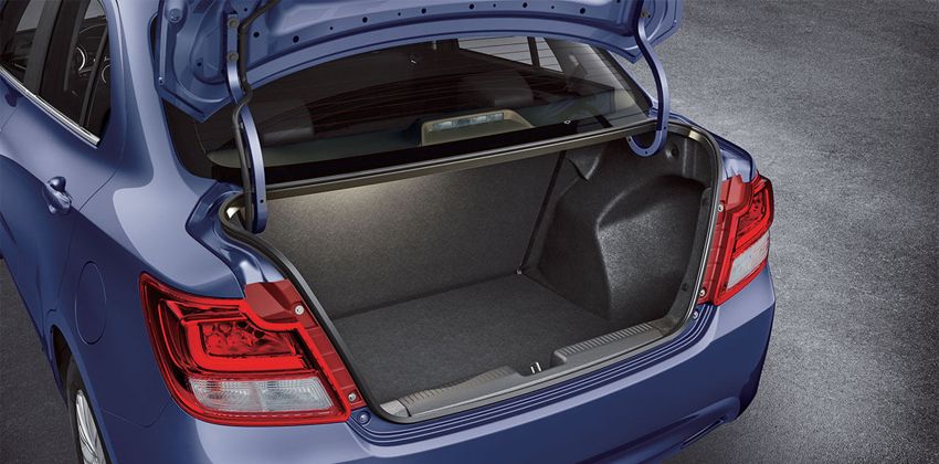 Dzire Boot Space